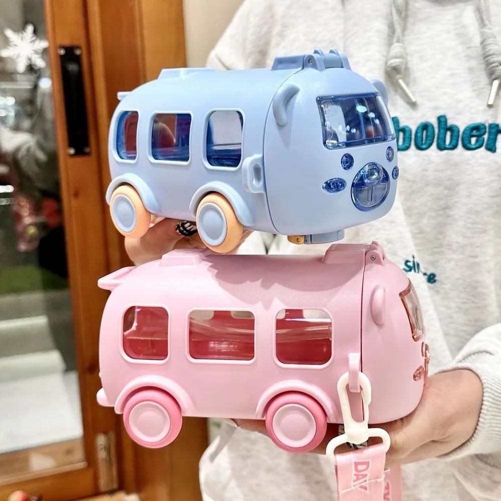 Bus Shape Water Bottle for Kids