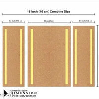 Art & Craft Set of 3 Modern art Wall Painting for Home decorative 12 Inch x 18 Inch