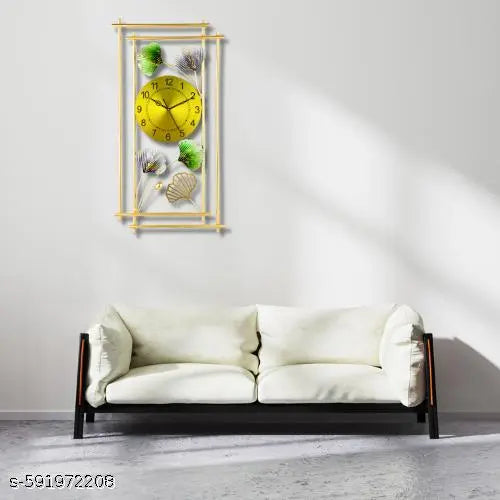 Decorative Wall Clock for Bedroom & Hall – Aesthetic & Timeless Design