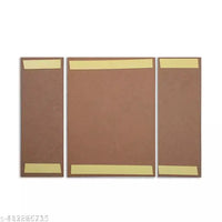 Art & Craft Set of 3 Modern art Wall Painting for Home decorative 12 Inch x 18 Inch