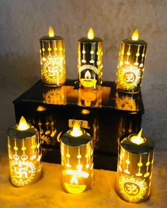 Realistic Moving Flame LED Light ( Pack of 1 )