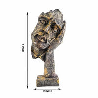 Face Statue Antique Abstract Art Decor