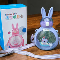 Rabbit Straw Water Bottle Sipper