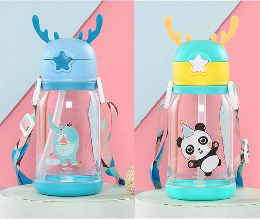 Character Deer Water Bottle Sipper