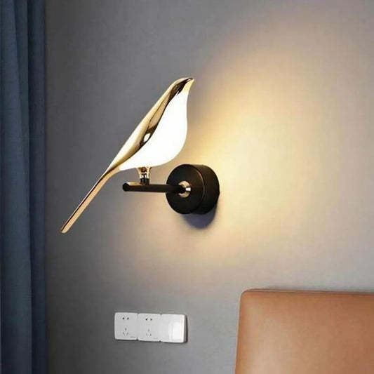 Aluminium Bird LED Wall Light