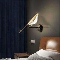 Aluminium Bird LED Wall Light