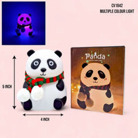 Cute Panda LED Touch Lamp with multicolor