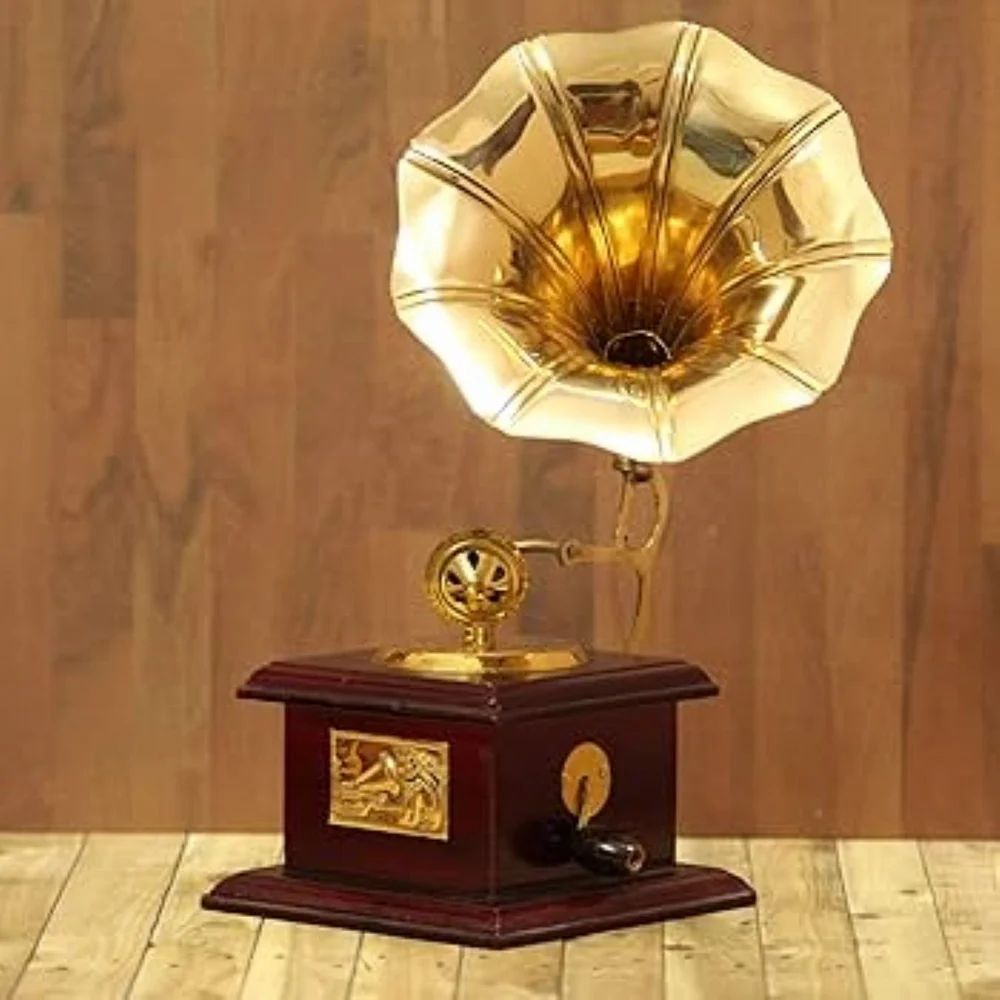 Antique Gramophone Showpiece