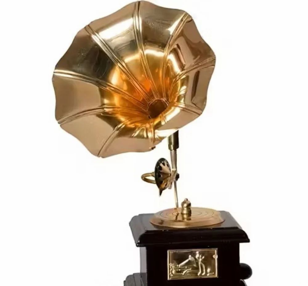 Antique Gramophone Showpiece