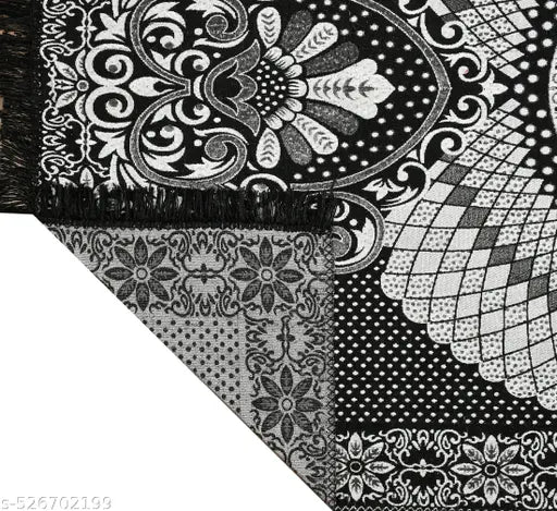 Tijane Cotton carpet  5X7 FEET for living area | Carpet for living hall , room & Kitchen/ Carpet Rugs & Mat Runner/ Non-slip carpet/ Floor Carpet/ Dari | Reactangular